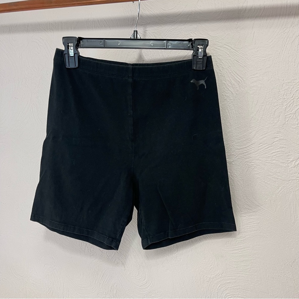 PINK Victoria's Secret Black Bike Shorts